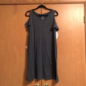 Time and Tru Cold Shoulder dress